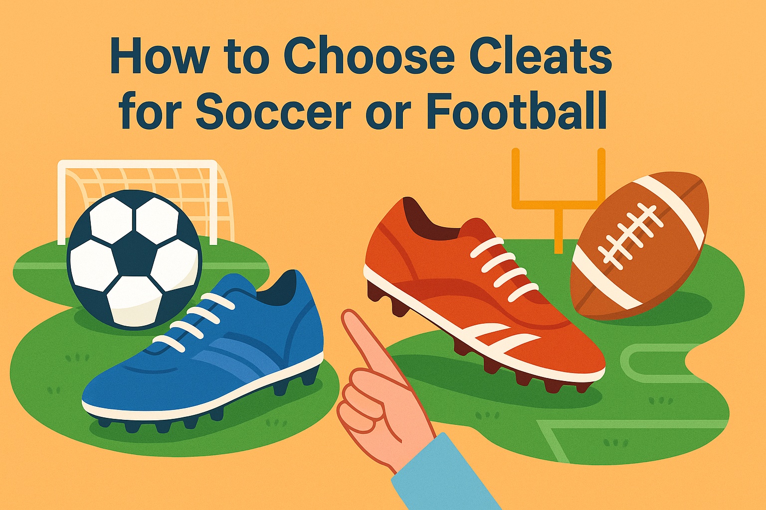 How to Choose Cleats for Soccer or Football